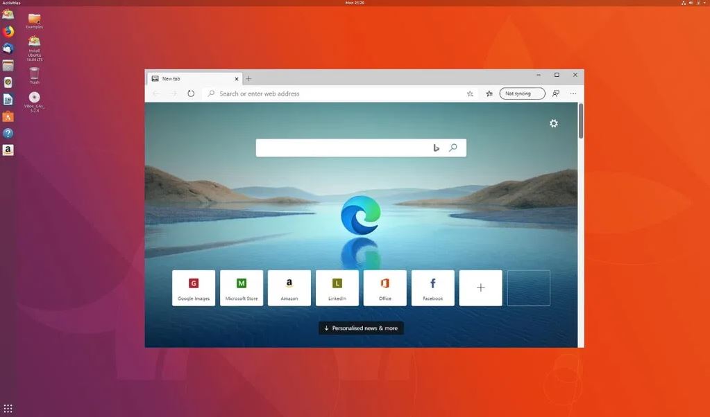 El navegador Edge de Microsoft arribarà al SO Linux en versió beta el mes vinent.