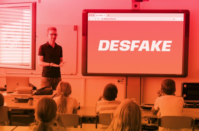 Desfake la plataforma sobre 'fake news' per a professors de secundària
